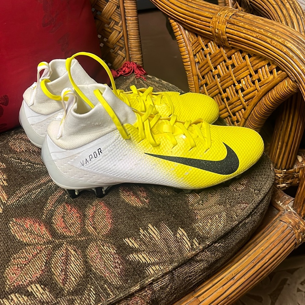 Wore for photos, Nike vapor football cleats